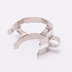 Зажимы из углеродистой стали AJEW-WH0018-84P-01