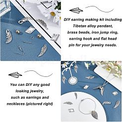 Набор для изготовления серег своими руками&nbsp;DIY-FH0003-36