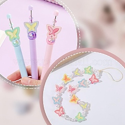 48шт 12 стиля покрытия акриловых бусин OACR-AR0001-27