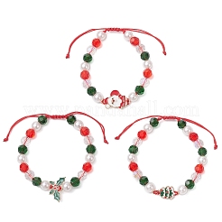 3шт стеклянные браслеты BJEW-JB12438