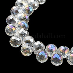 Ремни для мобильных телефонов со стеклянными бусинами HJEW-E010-01P-10