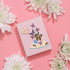 Углеродистая сталь разрезает трафареты DIY-WH0309-1462