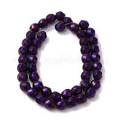 Гальванические нити синтетических магнитных гематитовых бусин&nbsp;G-I364-J01-03