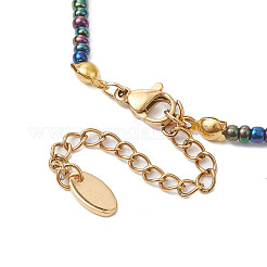 Стеклянный бисер ожерелья NJEW-JN04839