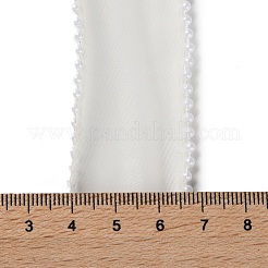 5 ярд сетчатой ленты с жемчужной окантовкой из АБС-пластика для изготовления бантов OCOR-B004-01A-06