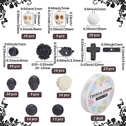 Наборы для самостоятельного изготовления эластичных браслетов в готическом стиле&nbsp;DIY-SC0030-42