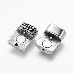 Магнитные застежки из нержавеющей стали 304 с клеевыми концами STAS-K122-03