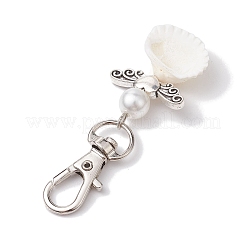 Ангел спиральная ракушка кулон украшение&nbsp;HJEW-JM01964-02