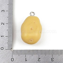 Подвески из непрозрачной смолы RESI-I342-03P