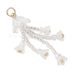 Стеклянные подвески из бисера&nbsp;PALLOY-MZ01230