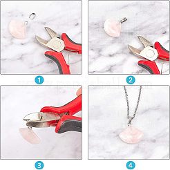 Зажимные и защелкивающиеся скобы из нержавеющей стали 304 STAS-UN0008-87