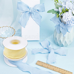 2 рулон двухцветной полиэстеровой гофрированной ленты для шитья и декорирования&nbsp;OCOR-CY0003-19B