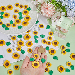 90шт 3 стиля непрозрачные кабошоны из смолы&nbsp;FIND-ME0002-88