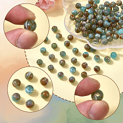 300 шт. бусины из смолы с имитацией драгоценных камней RESI-SC0006-35