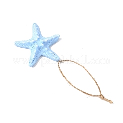 Подвесные украшения из непрозрачной смолы&nbsp;HJEW-JM04558