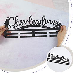 Спортивная тема железная вешалка для медалей настенная стойка для дисплея ODIS-WH0021-635