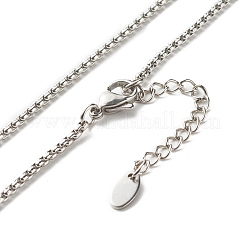 Не тускнеющий плоский круглый кулон с деревом жизни ожерелье для девушек и женщин&nbsp;NJEW-JN03711