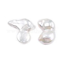 Барочные бусы из натурального барочного жемчуга PEAR-N020-L14