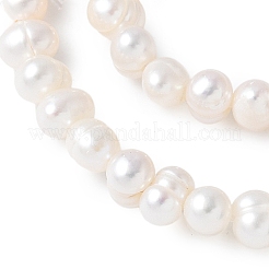 Нити из натурального культивированного пресноводного жемчуга PEAR-I007-07K-02A