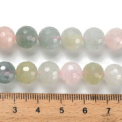 Природные морганит нитей бисера G-H329-F01-10mm