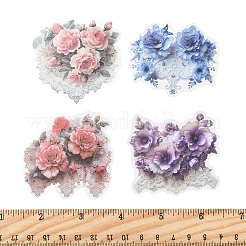 4 комплект травяных баллад винтажные наклейки DIY-FS0008-69-02