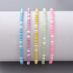 Стеклянные браслеты из бисера&nbsp;BJEW-JB04824