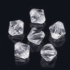 Прозрачные акриловые бусины&nbsp;X-TACR-S146-5mm-01