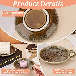 Фарфоровые подсвечники&nbsp;AJEW-WH0504-06