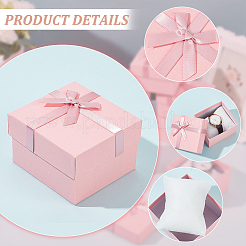 Квадратные картонные коробки для часов&nbsp;CON-WH0086-105A