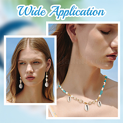 50 шт. подвески из натуральной ракушки каури&nbsp;FIND-BBC0003-13