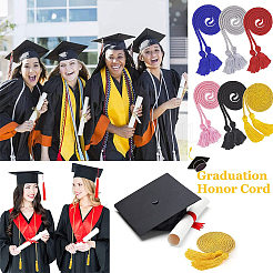 2 рулон 2-х цветной 3-слойной полиэфирной веревки OCOR-PH0001-56