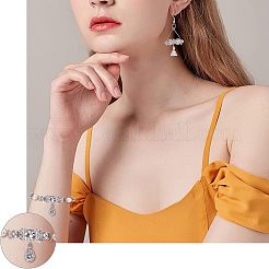 60 шт. 3-х стильные литые проставки для прутков со стразами ALRI-FH0001-05