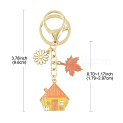 Брелок из эмалевого сплава&nbsp;KEYC-FS00042-04