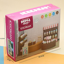 Мини-модель магазина мороженого PW-WG42DCE-01