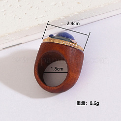 Плоские круглые кольца из дерева FS-WG75D49-04