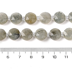 Естественно лабрадорита шарик нити G-C116-A10-01