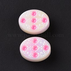 УФ-покрытие Радужные переливающиеся акриловые европейские бусины&nbsp;SACR-E009-35