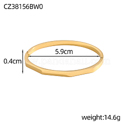 Браслеты из нержавеющей стали 304&nbsp;STAS-OY006-75G