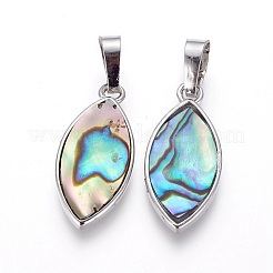 Кулон с панцирем&nbsp;SSHEL-L008-77P