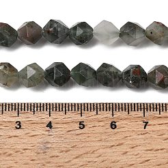 Природные африканские гелиотроп бисер пряди G-Z119-A28-02