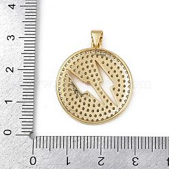 Латунные микро проложить кубического циркония подвески&nbsp;KK-S528-03G