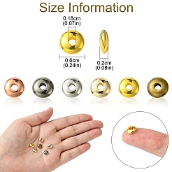 300шт 6 стиля пластиковые бусины ccb FIND-YW0004-93B