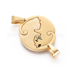 Подвески в виде котят из нержавеющей стали 304&nbsp;STAS-G195-30