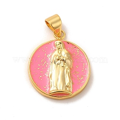 Эко-подвески с покрытием из латуни и эмали KK-F851-06G