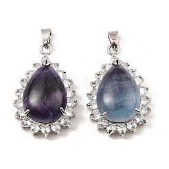 Подвески из натуральных и синтетических смешанных драгоценных камней и страз&nbsp;G-K338-31P