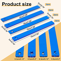 8шт 4-х стильный акриловый лист FIND-PH0017-82