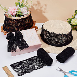 Полиамидные нити кружевные ленты&nbsp;DIY-WH0678-116B