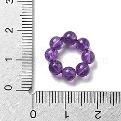 Природный аметист бисера G-P557-01D