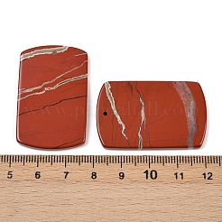 Природные красной яшмы подвески&nbsp;G-K354-14G