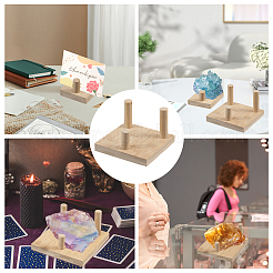 Деревянный держатель хрустального шара&nbsp;ODIS-CA0001-25